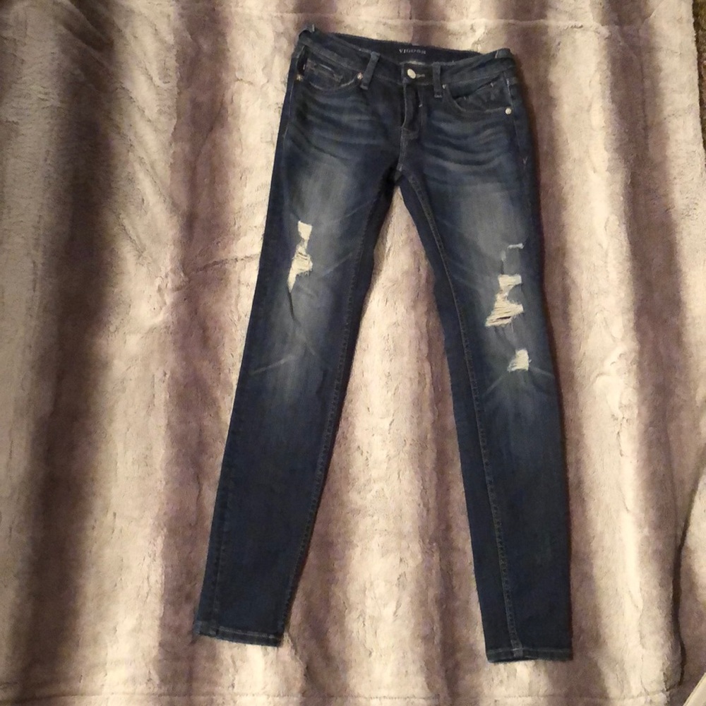 Vigoss skinny jeans. Dark